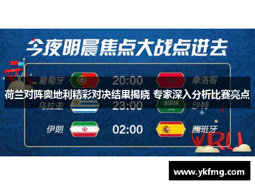 荷兰对阵奥地利精彩对决结果揭晓 专家深入分析比赛亮点